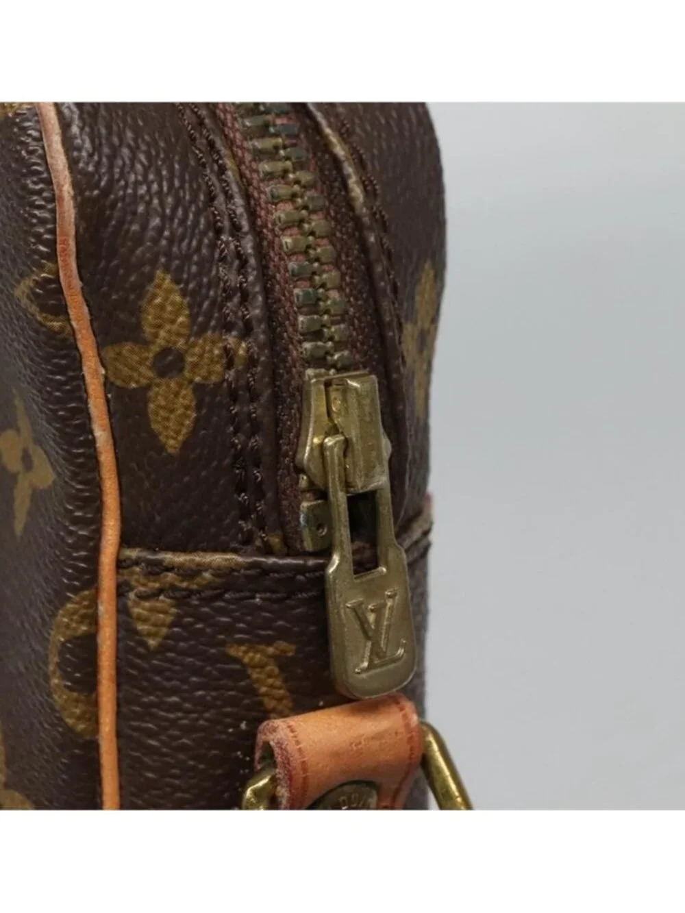 Authentic LOUIS VUITTON Monogram Danube Shoulder Bag M45266 LV